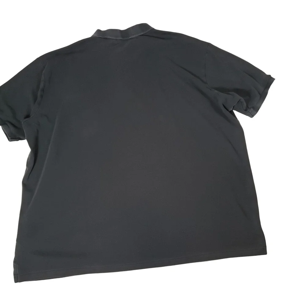Polo Ralph Lauren Mens 3XLT Black Short Sleeve Cotton Polo Shirt Pony Logo